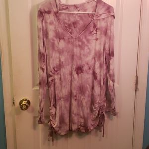Light tie dye hoodie